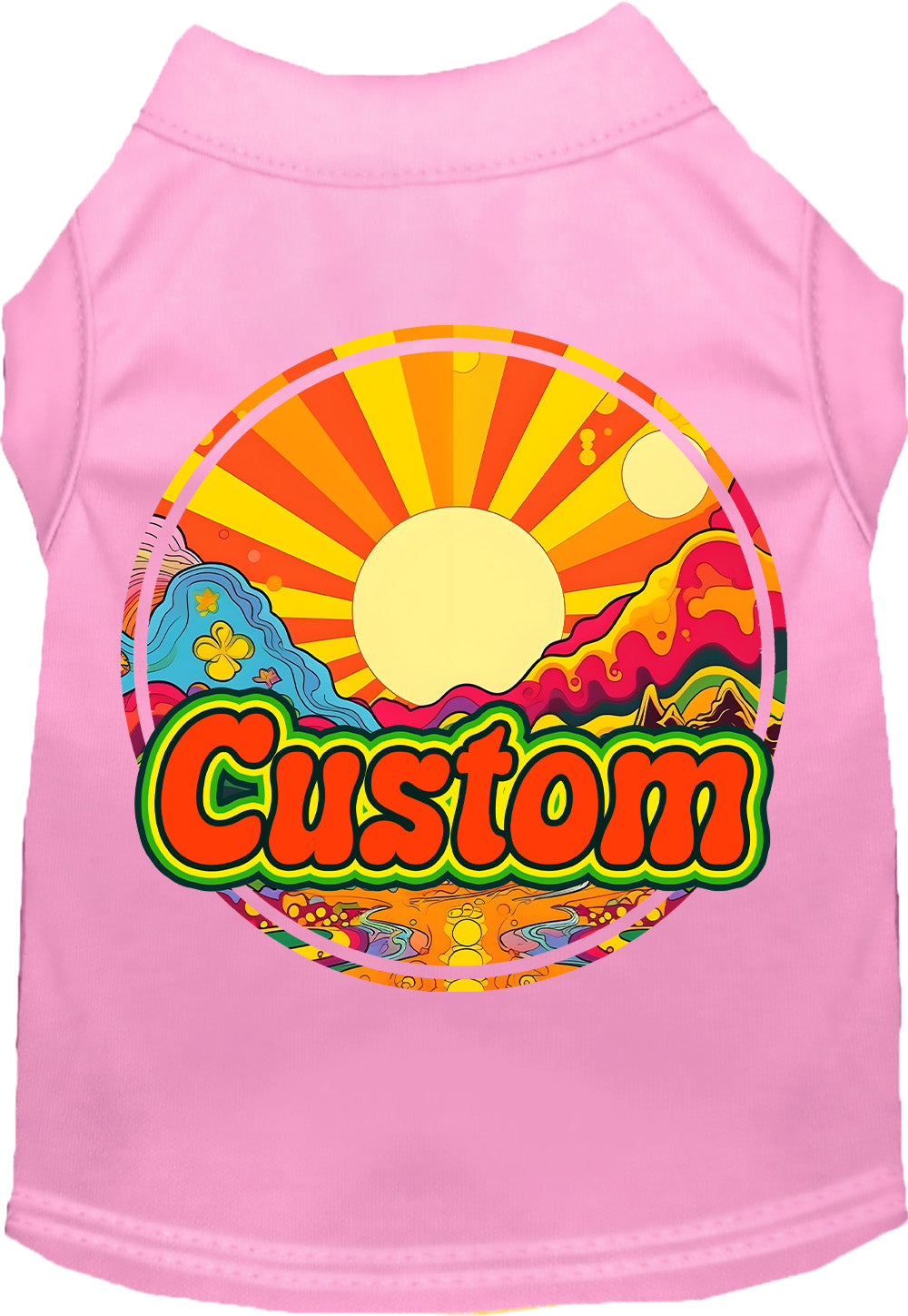 Custom Mellow Mountain Pet Shirt