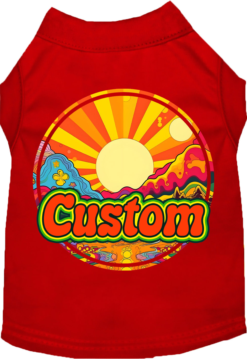 Custom Mellow Mountain Pet Shirt
