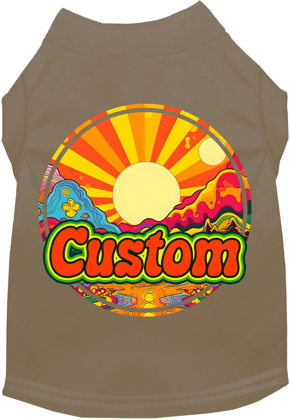 Custom Mellow Mountain Pet Shirt