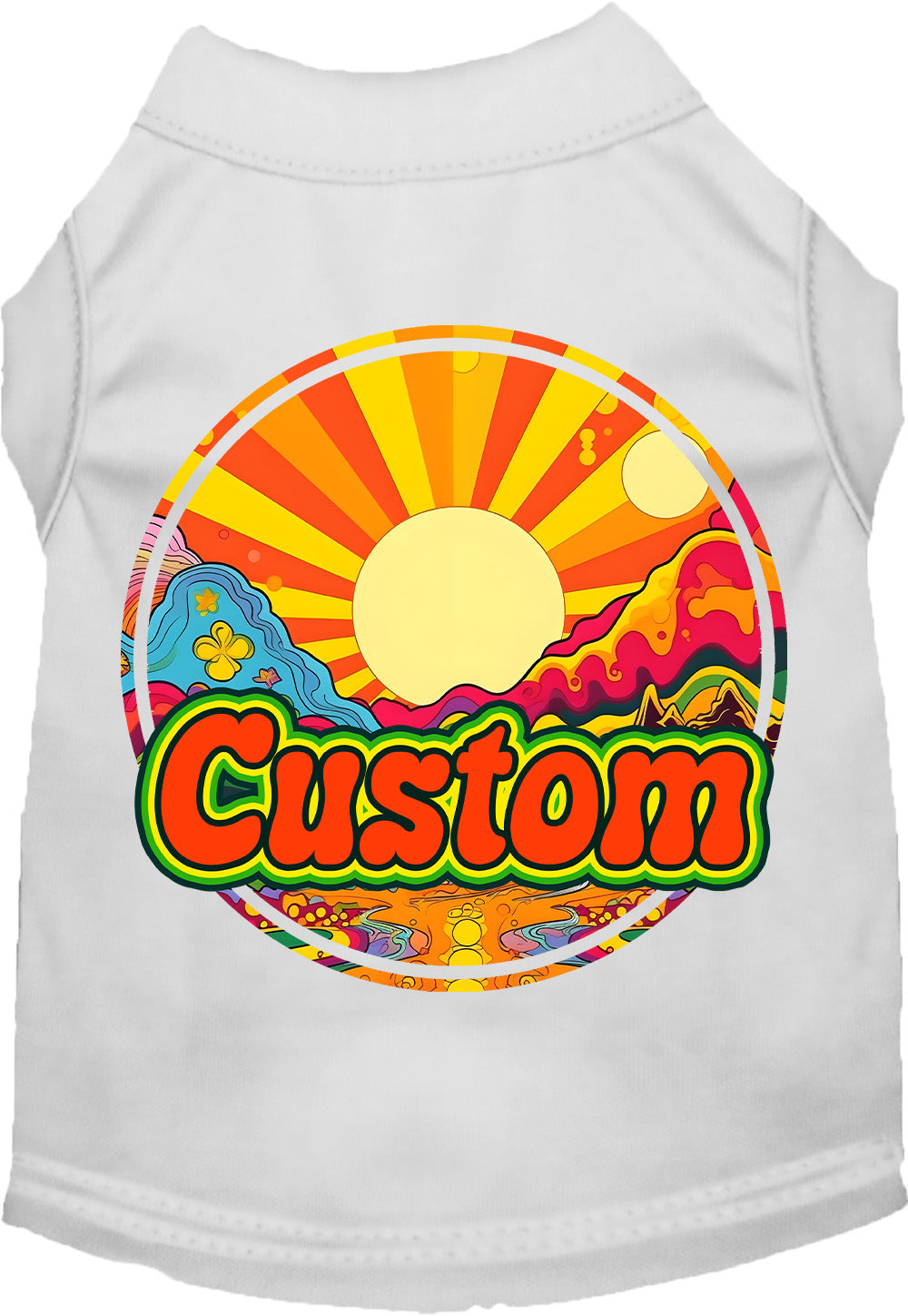Custom Mellow Mountain Pet Shirt