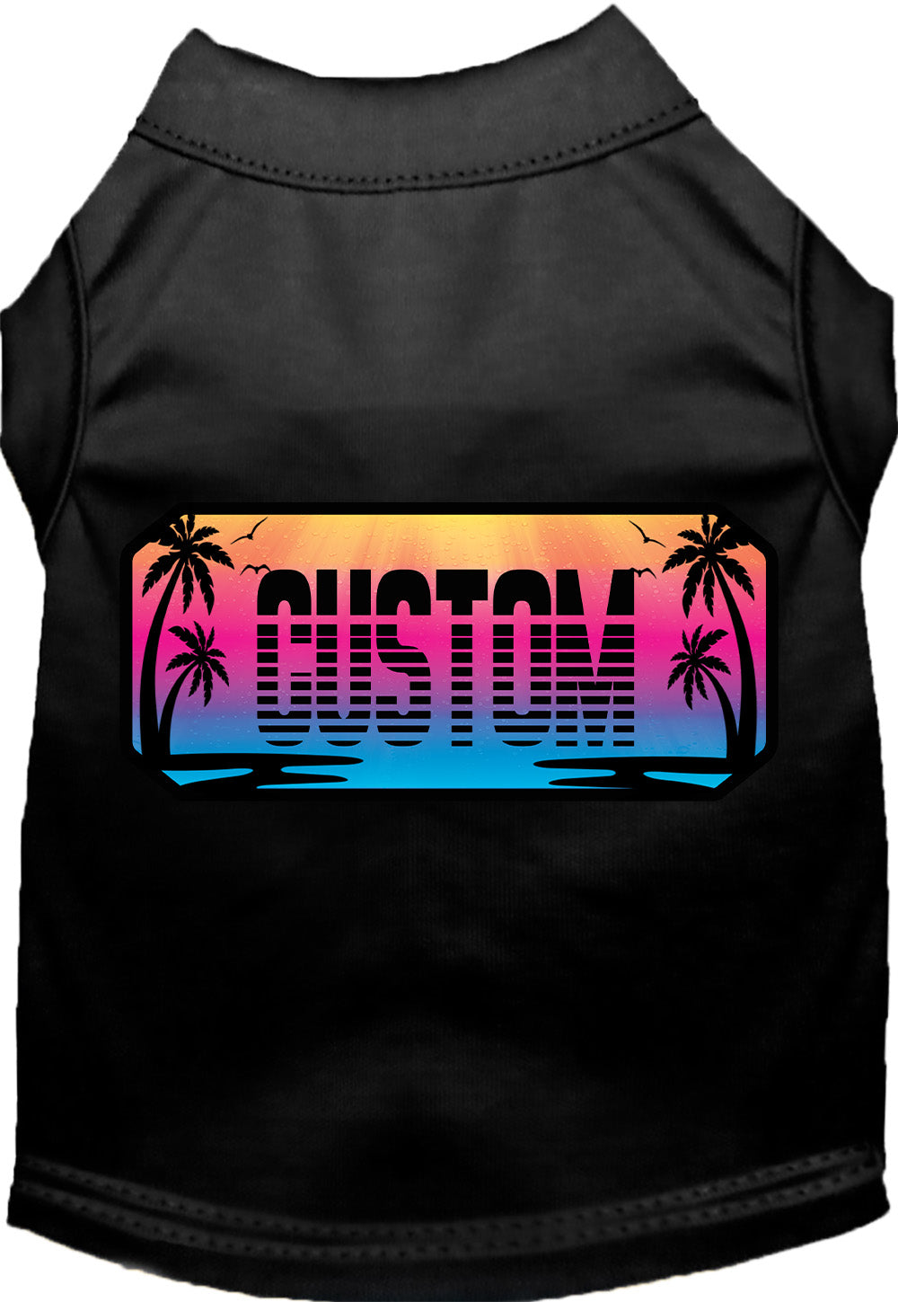Custom Beach Shades Pet Shirt