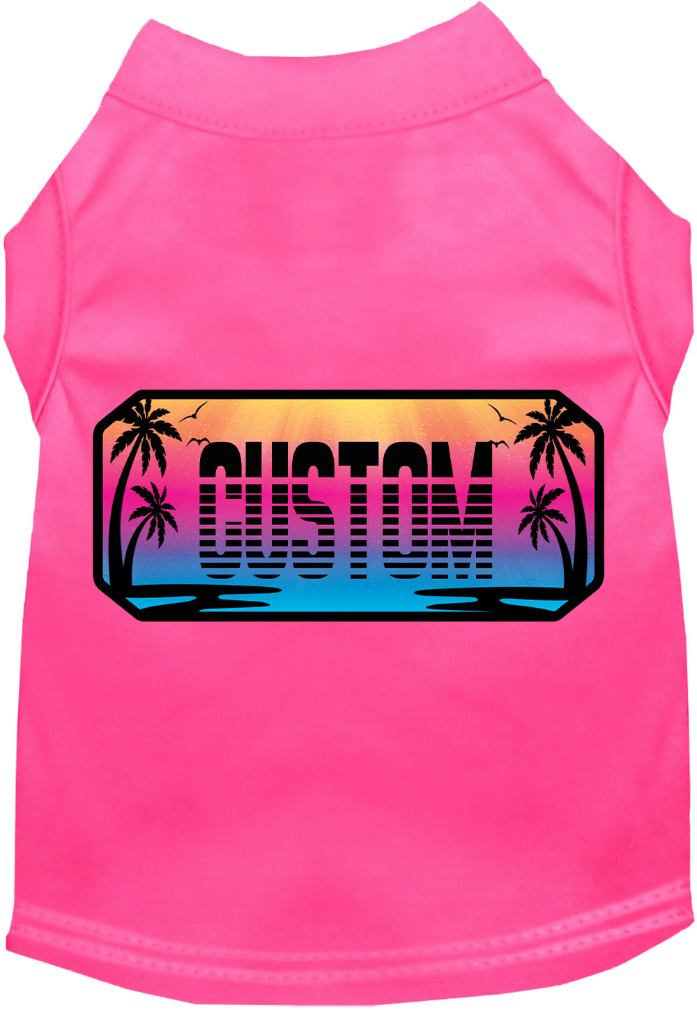 Custom Beach Shades Pet Shirt