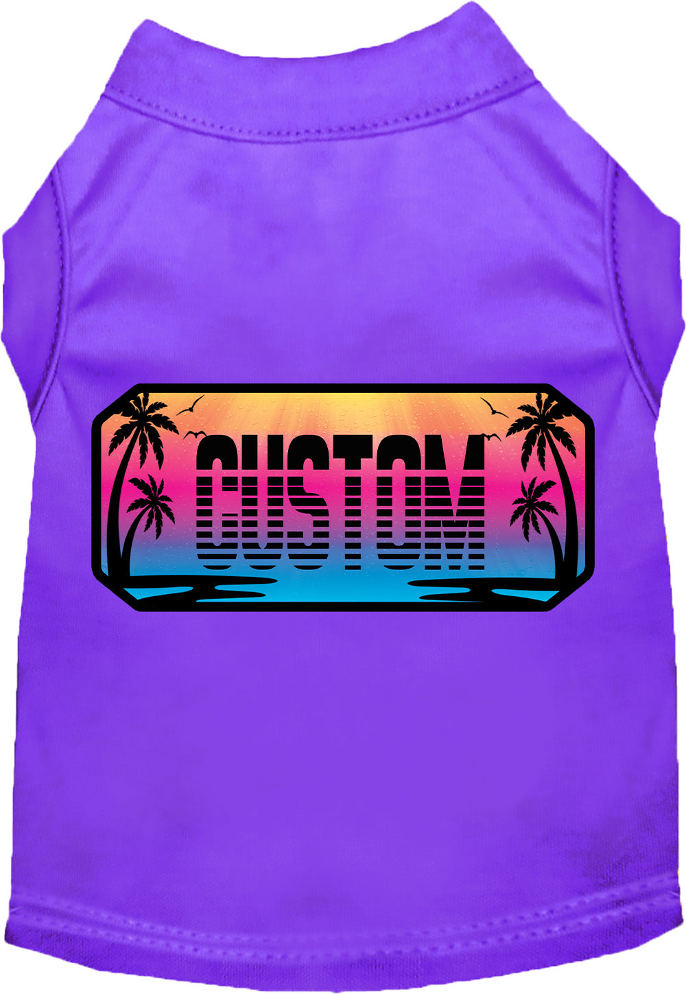 Custom Beach Shades Pet Shirt