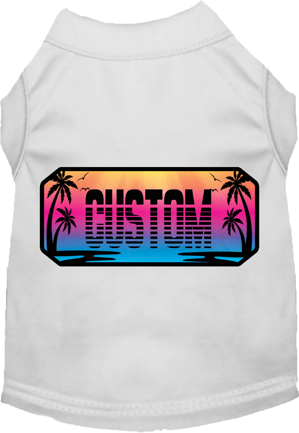 Custom Beach Shades Pet Shirt