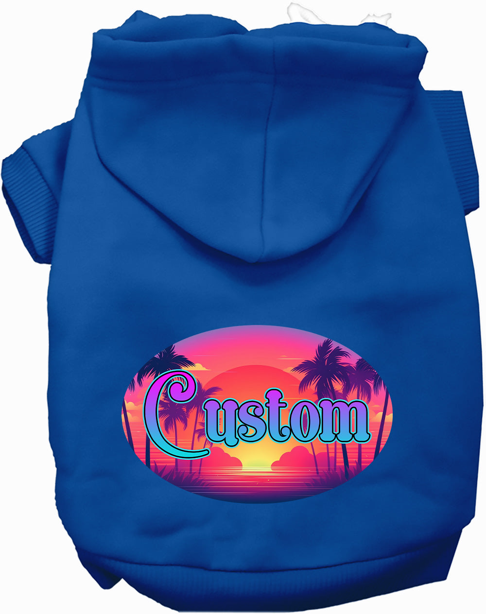 Custom Classic Beach Pet Hoodie