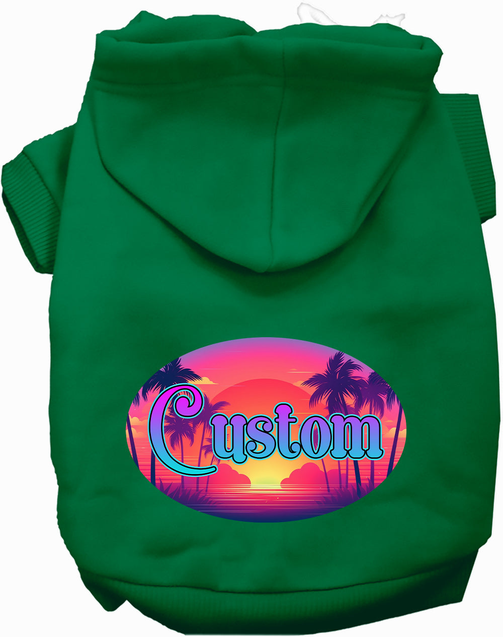 Custom Classic Beach Pet Hoodie