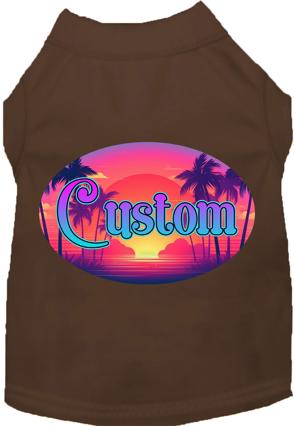 Custom Classic Beach Pet Shirt