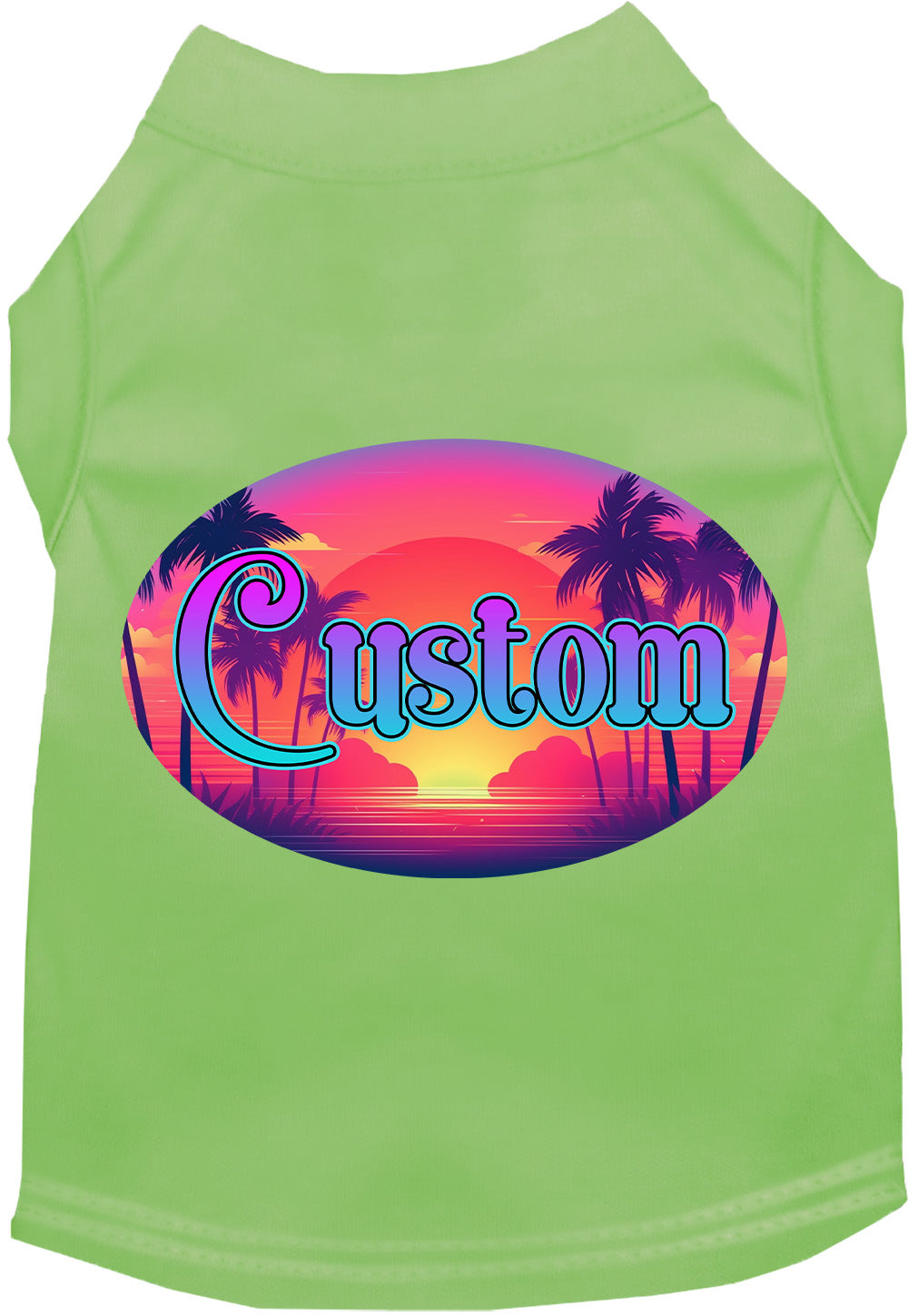 Custom Classic Beach Pet Shirt