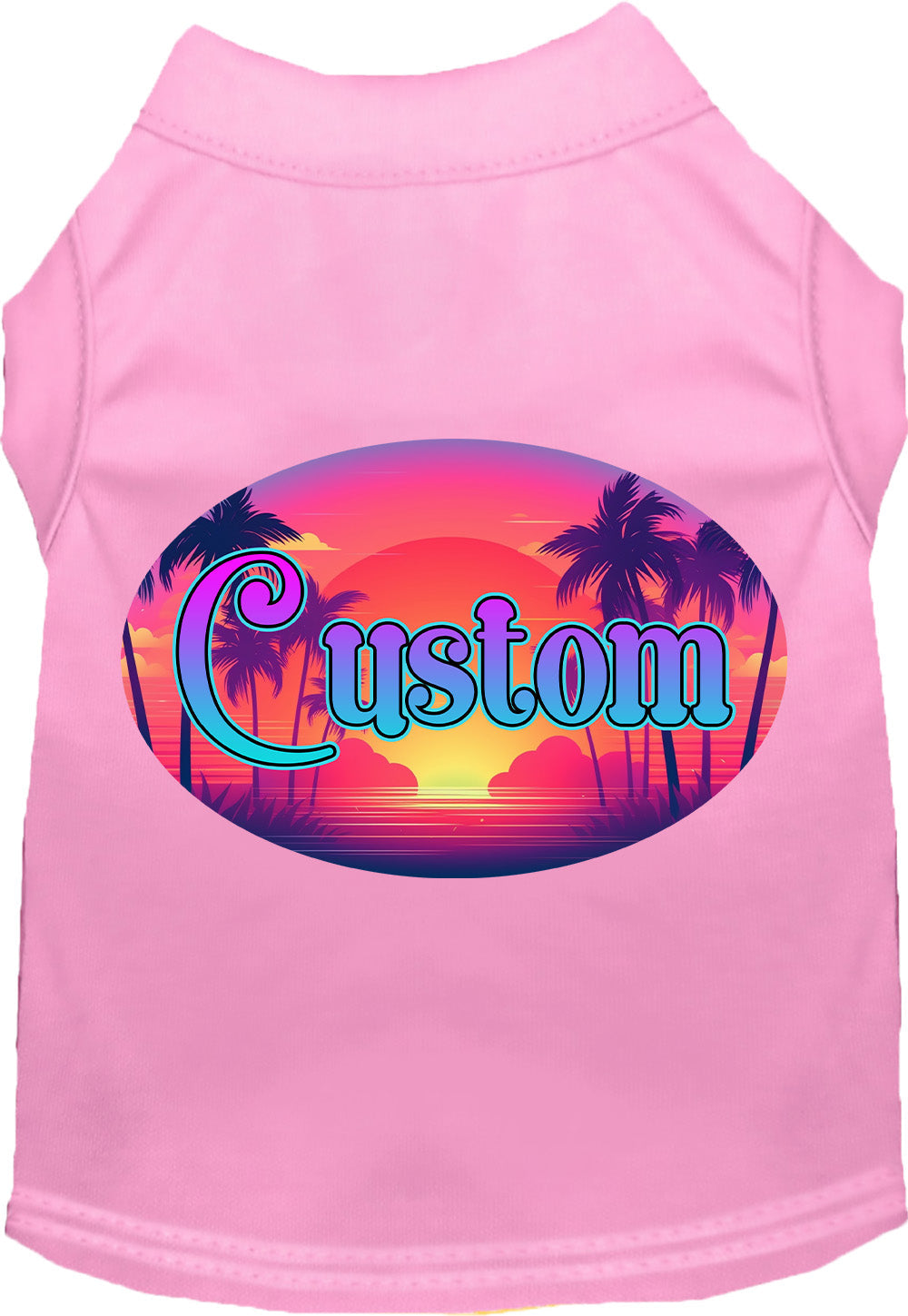 Custom Classic Beach Pet Shirt