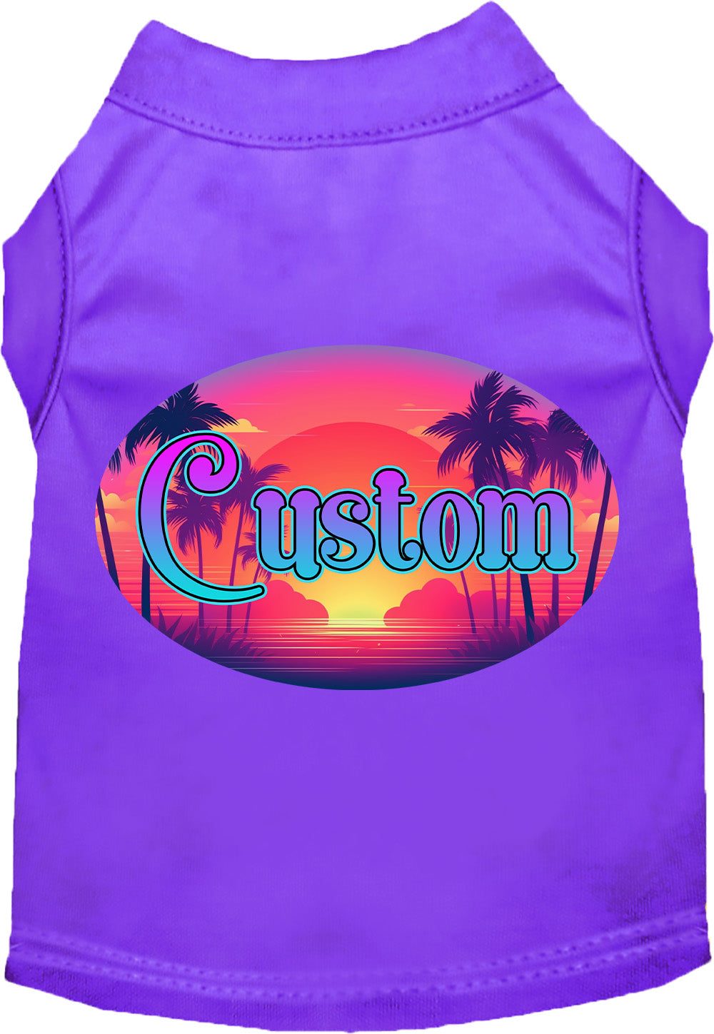 Custom Classic Beach Pet Shirt