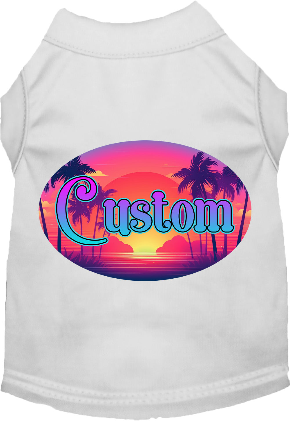 Custom Classic Beach Pet Shirt
