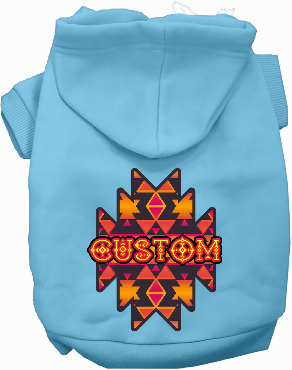 Custom Navajo Tribal Pet Hoodie