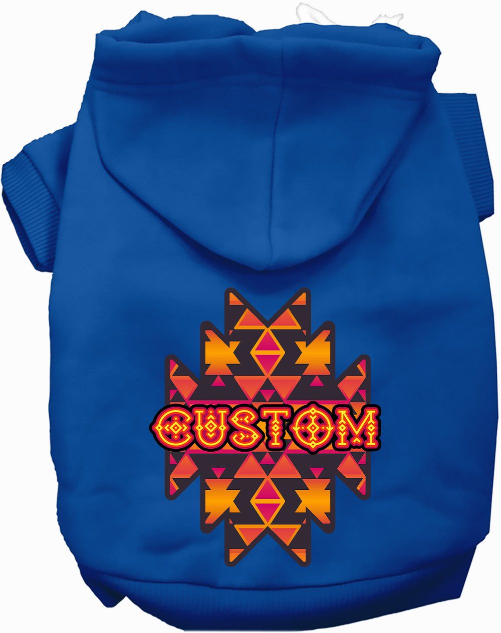 Custom Navajo Tribal Pet Hoodie
