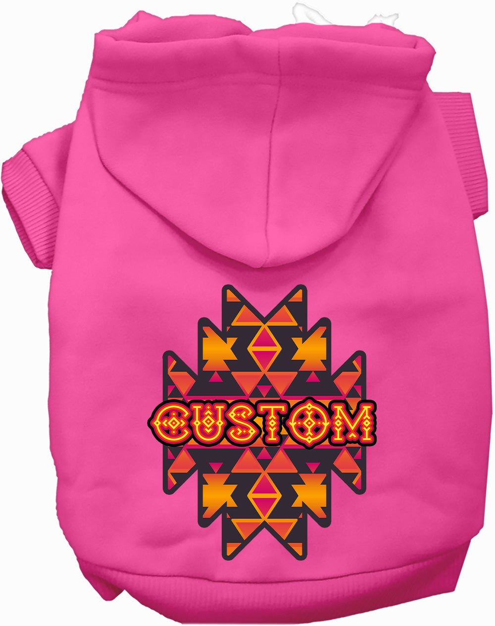 Custom Navajo Tribal Pet Hoodie