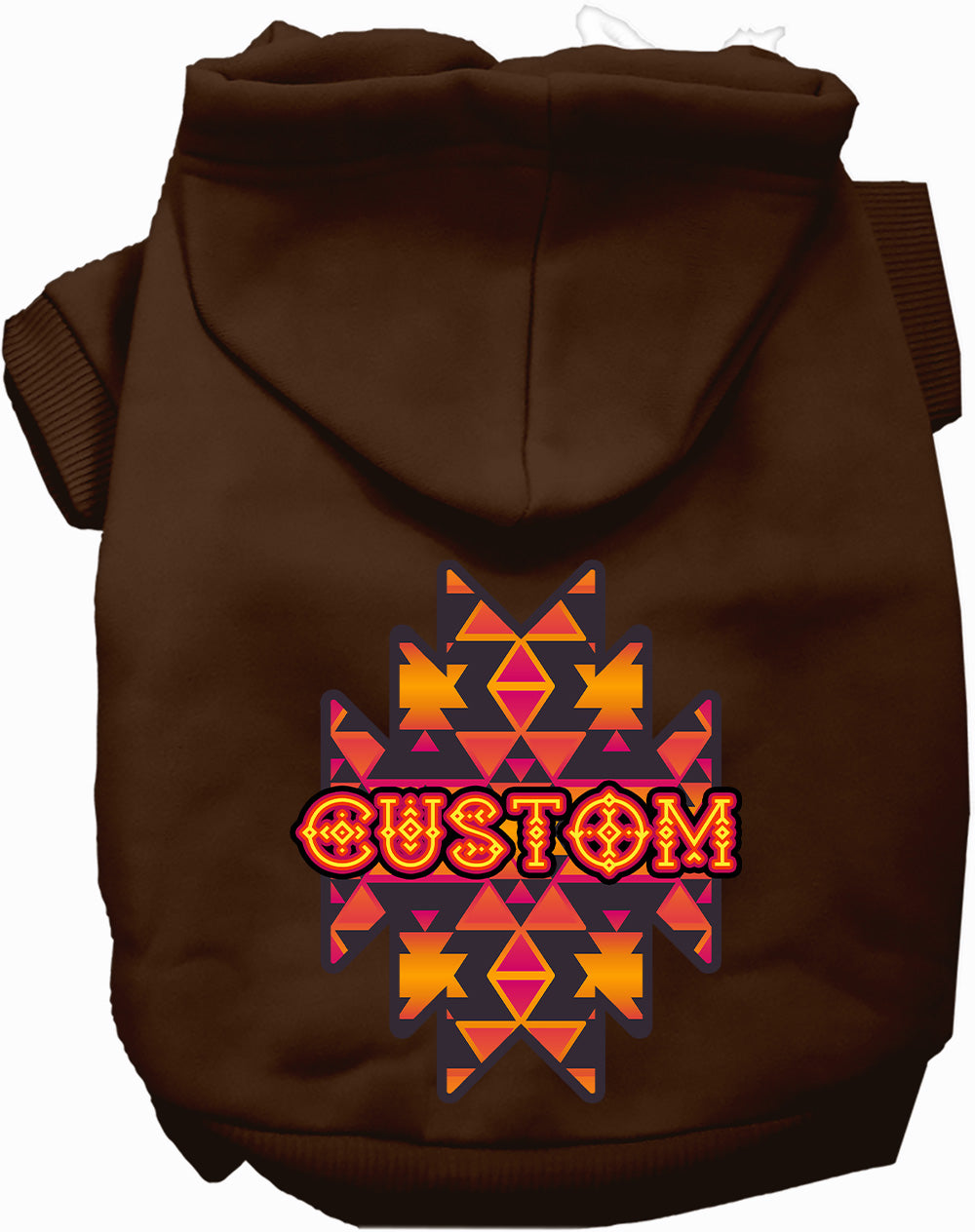 Custom Navajo Tribal Pet Hoodie