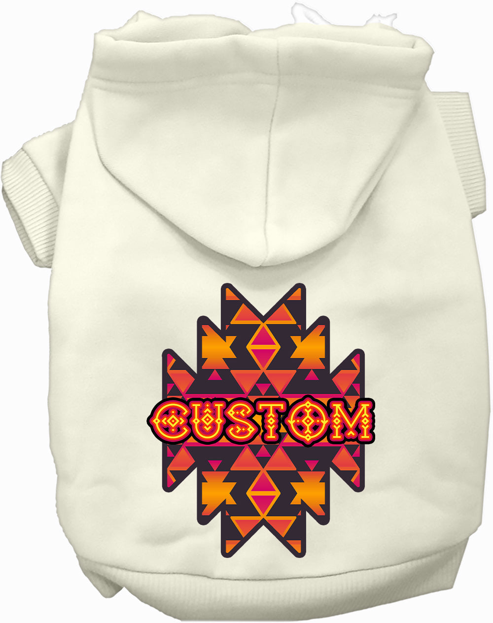 Custom Navajo Tribal Pet Hoodie