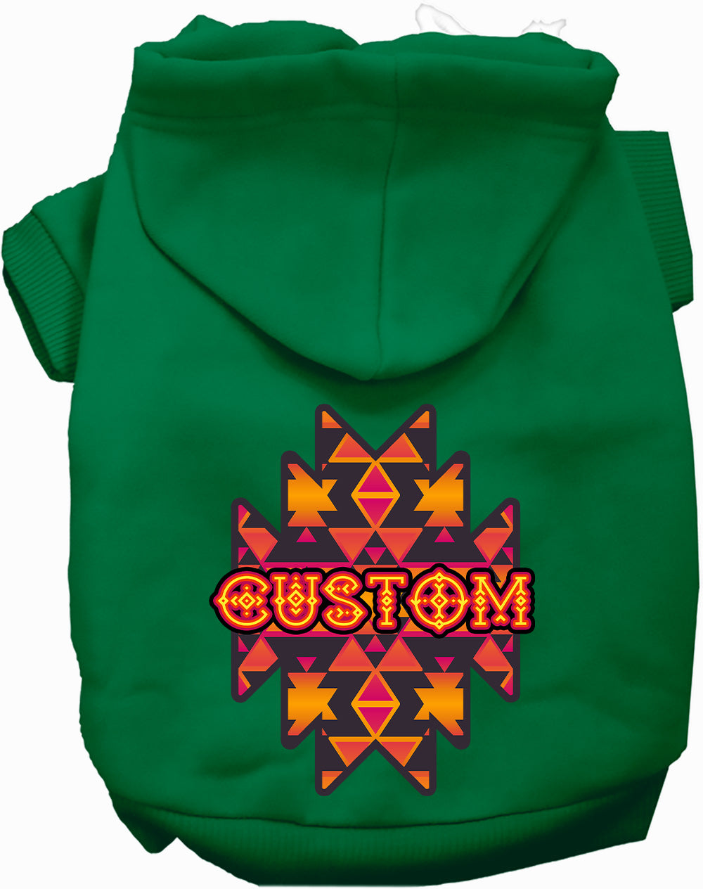Custom Navajo Tribal Pet Hoodie