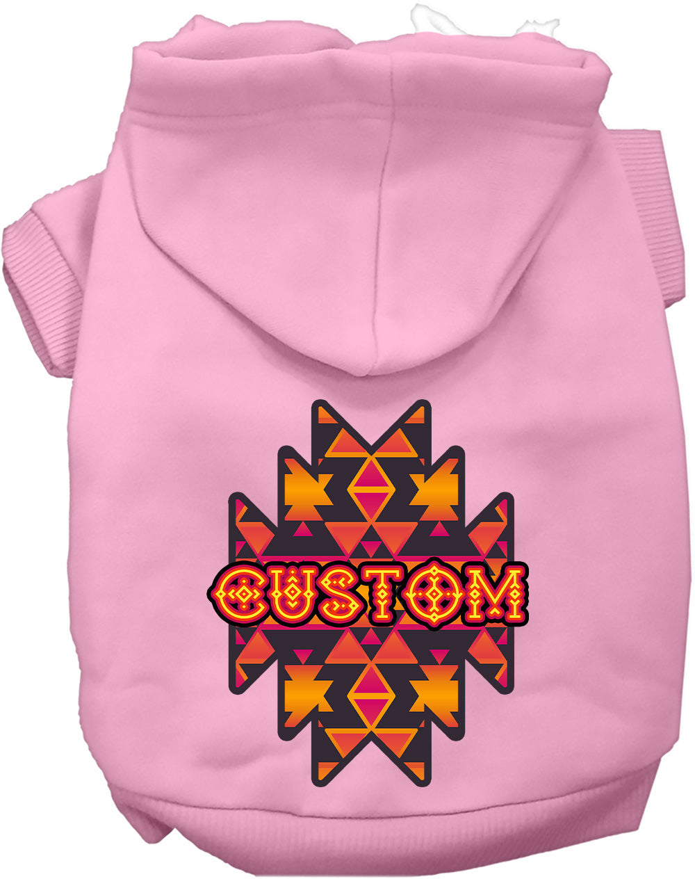 Custom Navajo Tribal Pet Hoodie