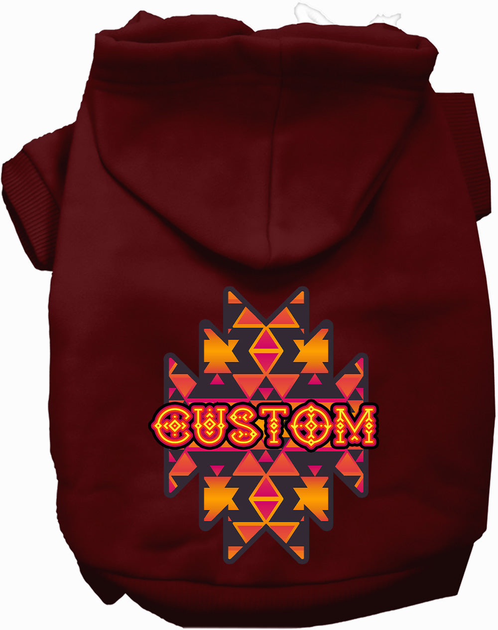 Custom Navajo Tribal Pet Hoodie