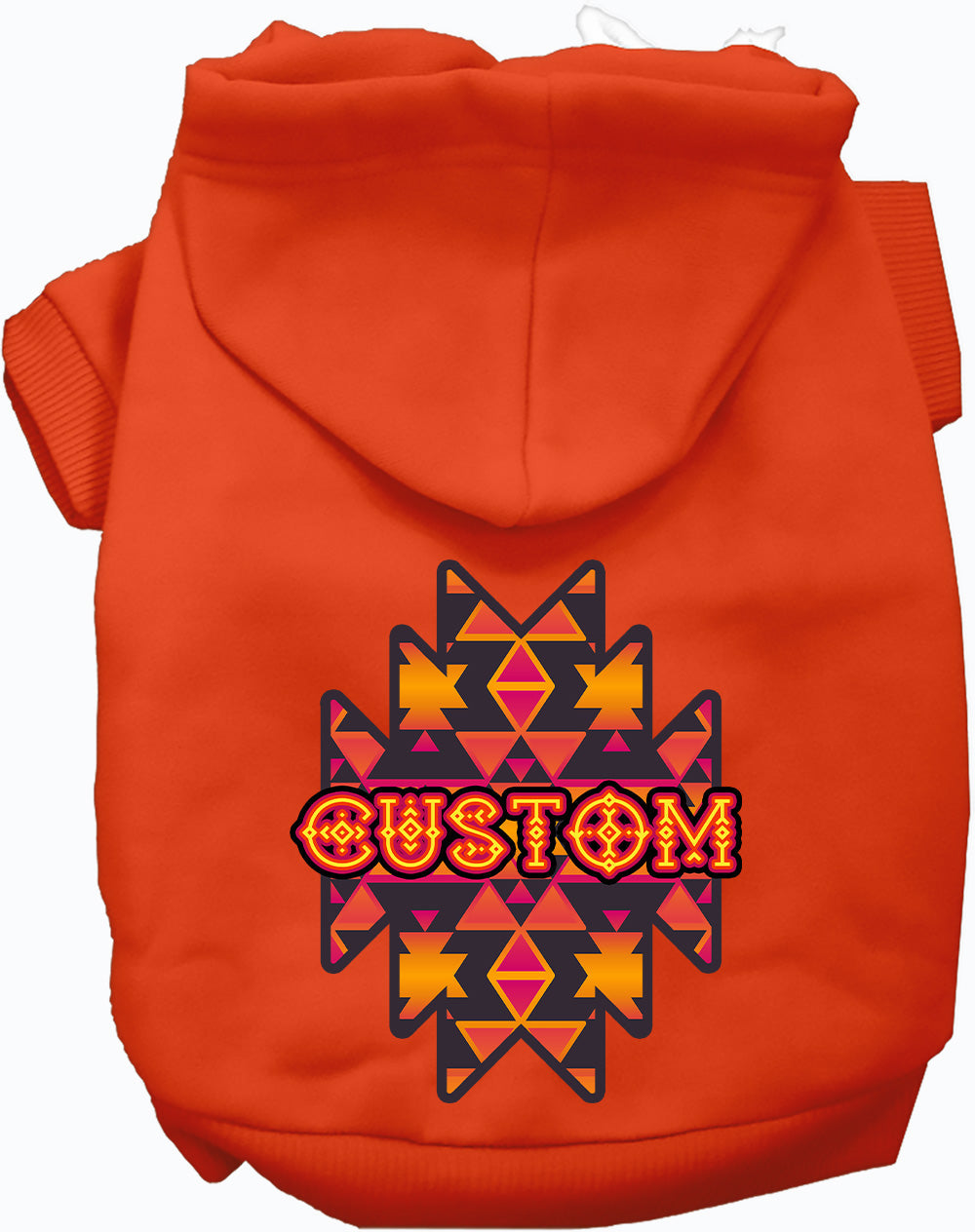 Custom Navajo Tribal Pet Hoodie