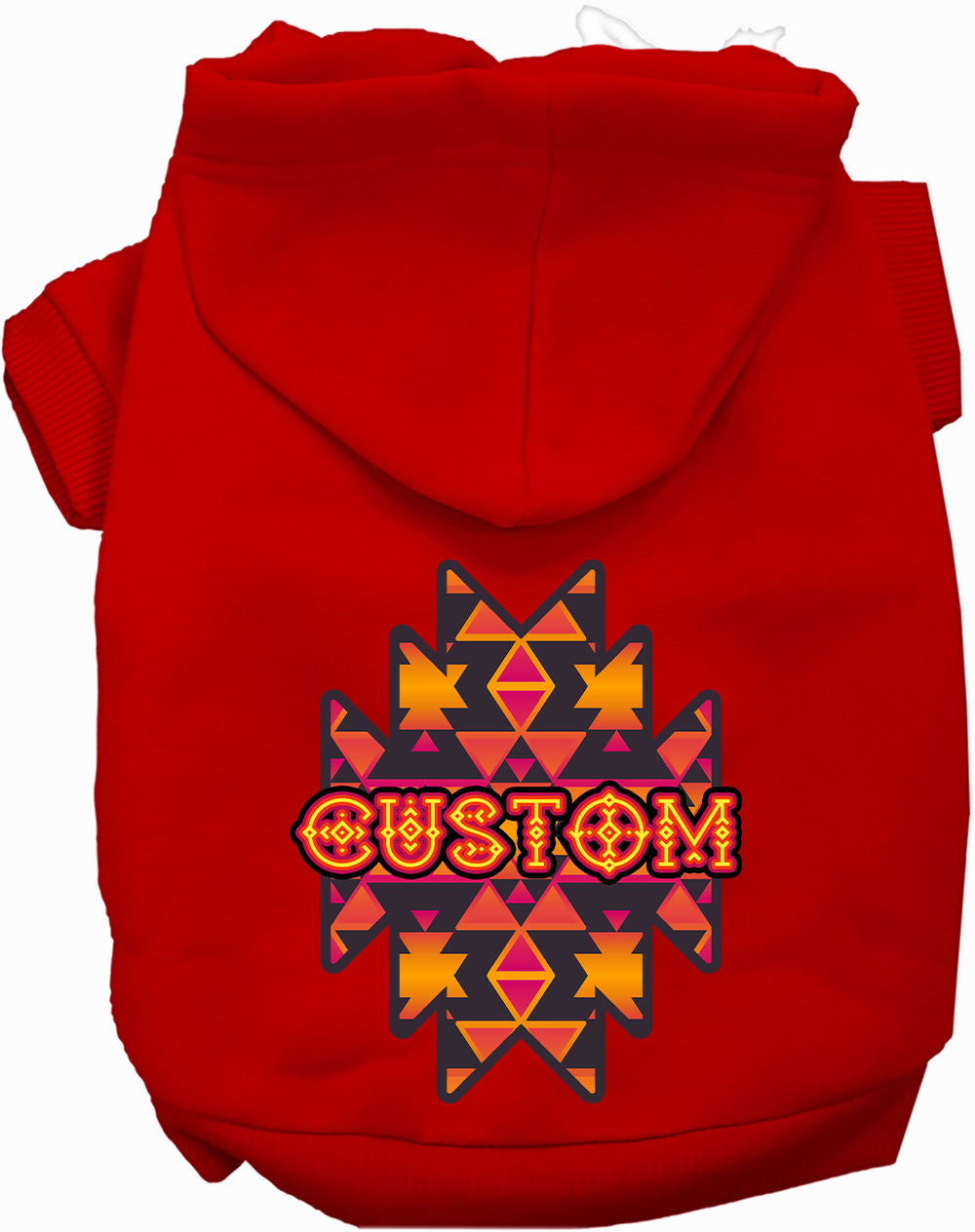 Custom Navajo Tribal Pet Hoodie