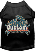 Custom Retro Crabs Pet Shirt