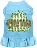 Custom Woodland Trees Pet Dress