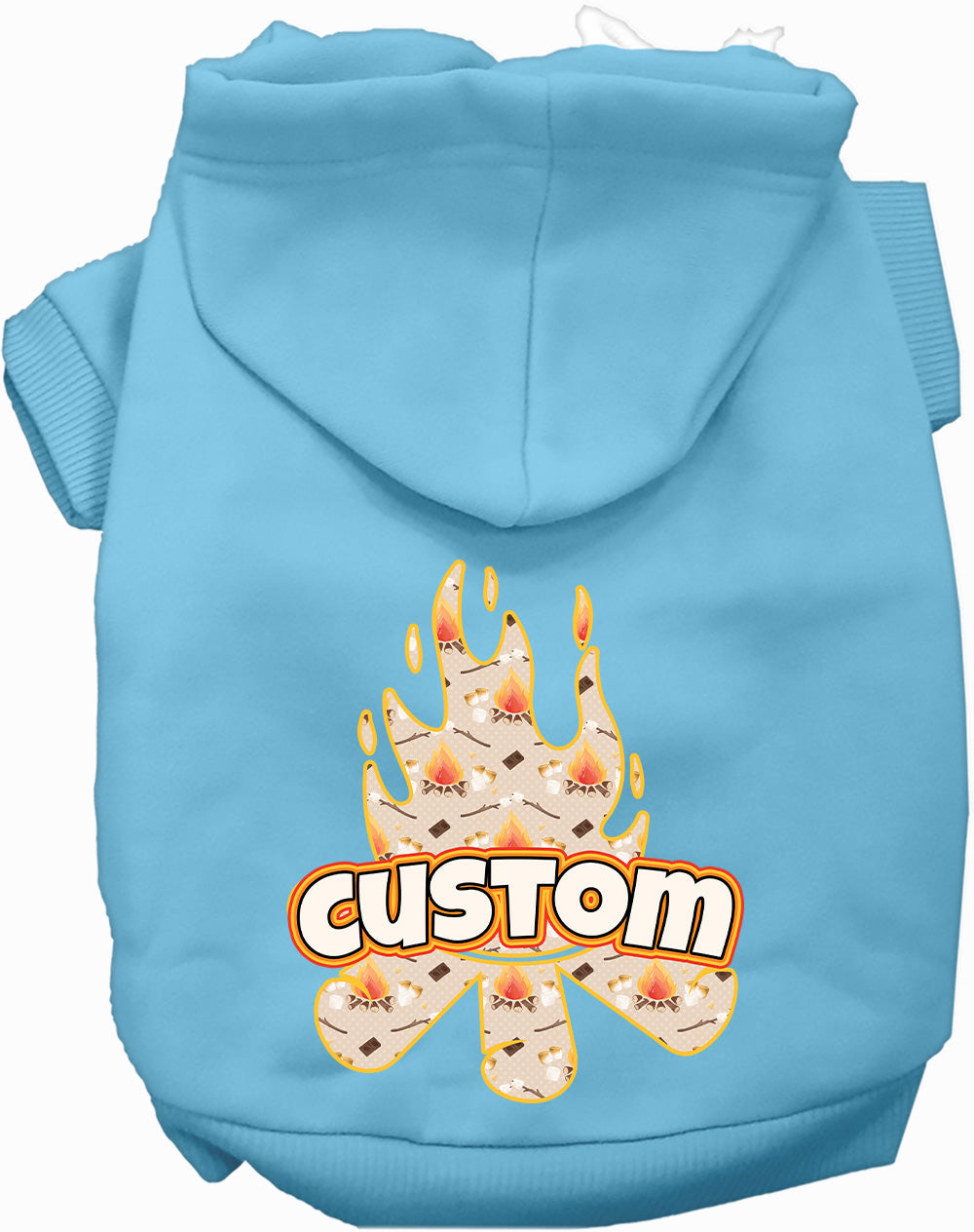 Custom Around the Campfire Pet Hoodie