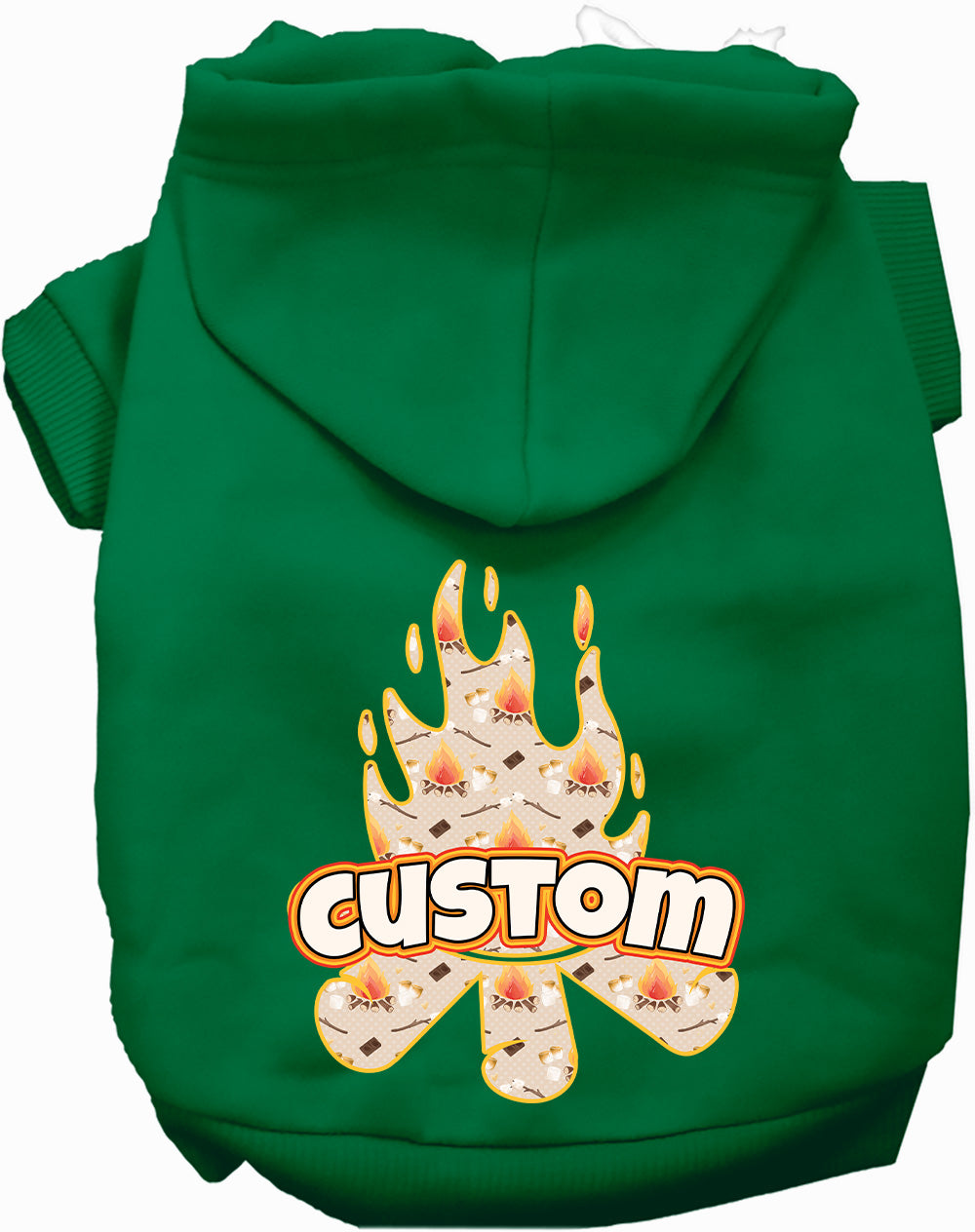 Custom Around the Campfire Pet Hoodie