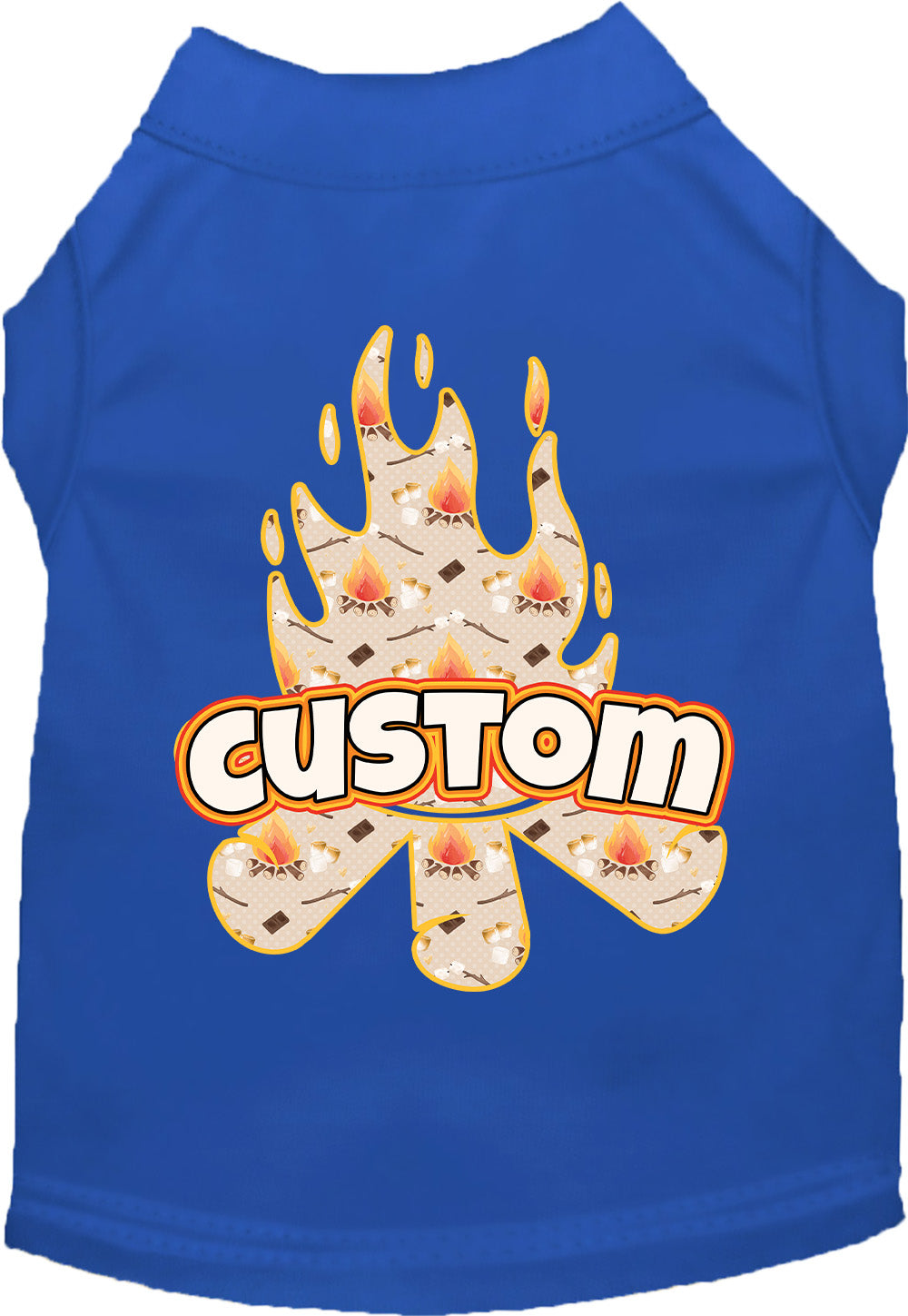 Custom Around the Campfire Pet Shirt