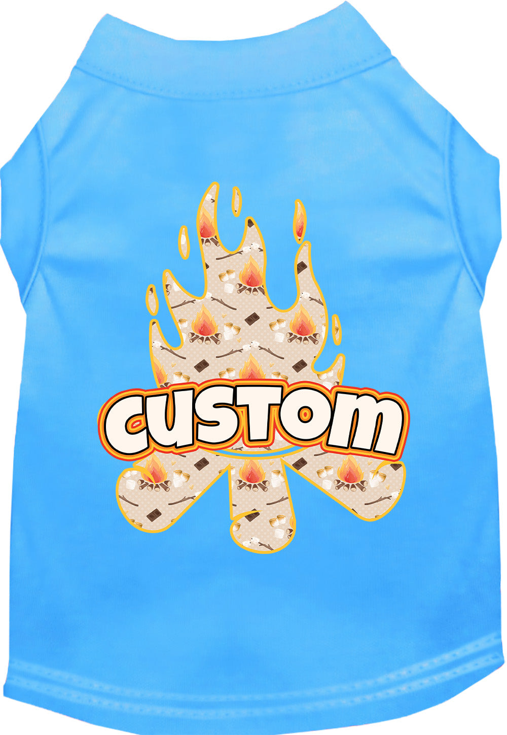 Custom Around the Campfire Pet Shirt