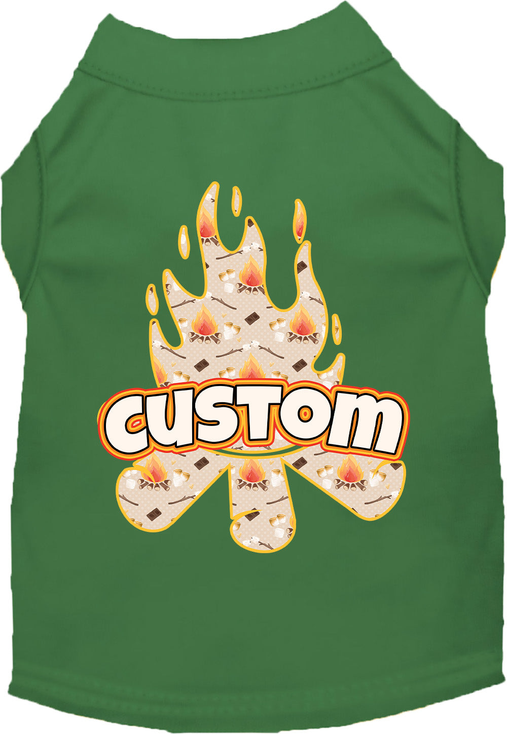 Custom Around the Campfire Pet Shirt