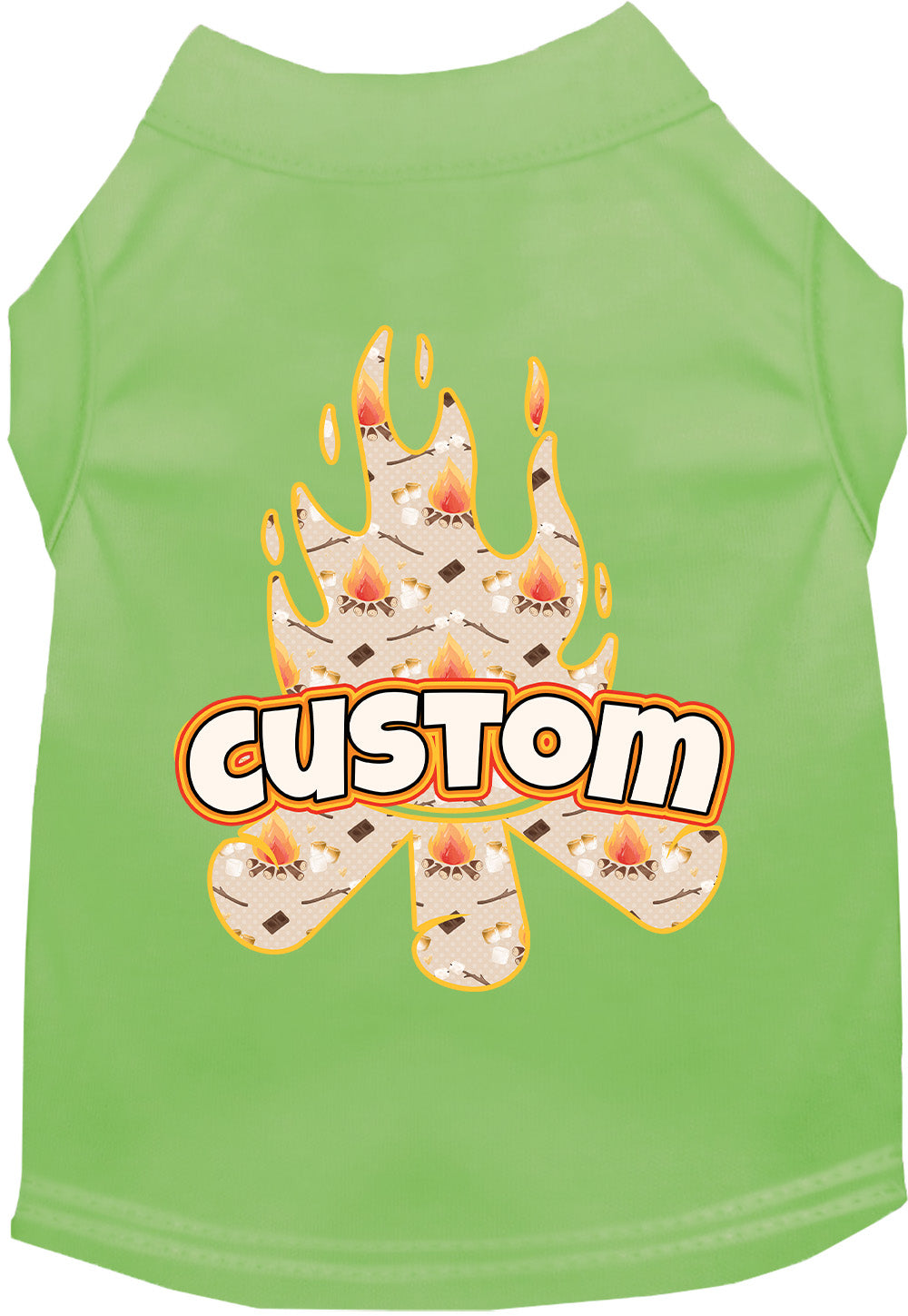Custom Around the Campfire Pet Shirt