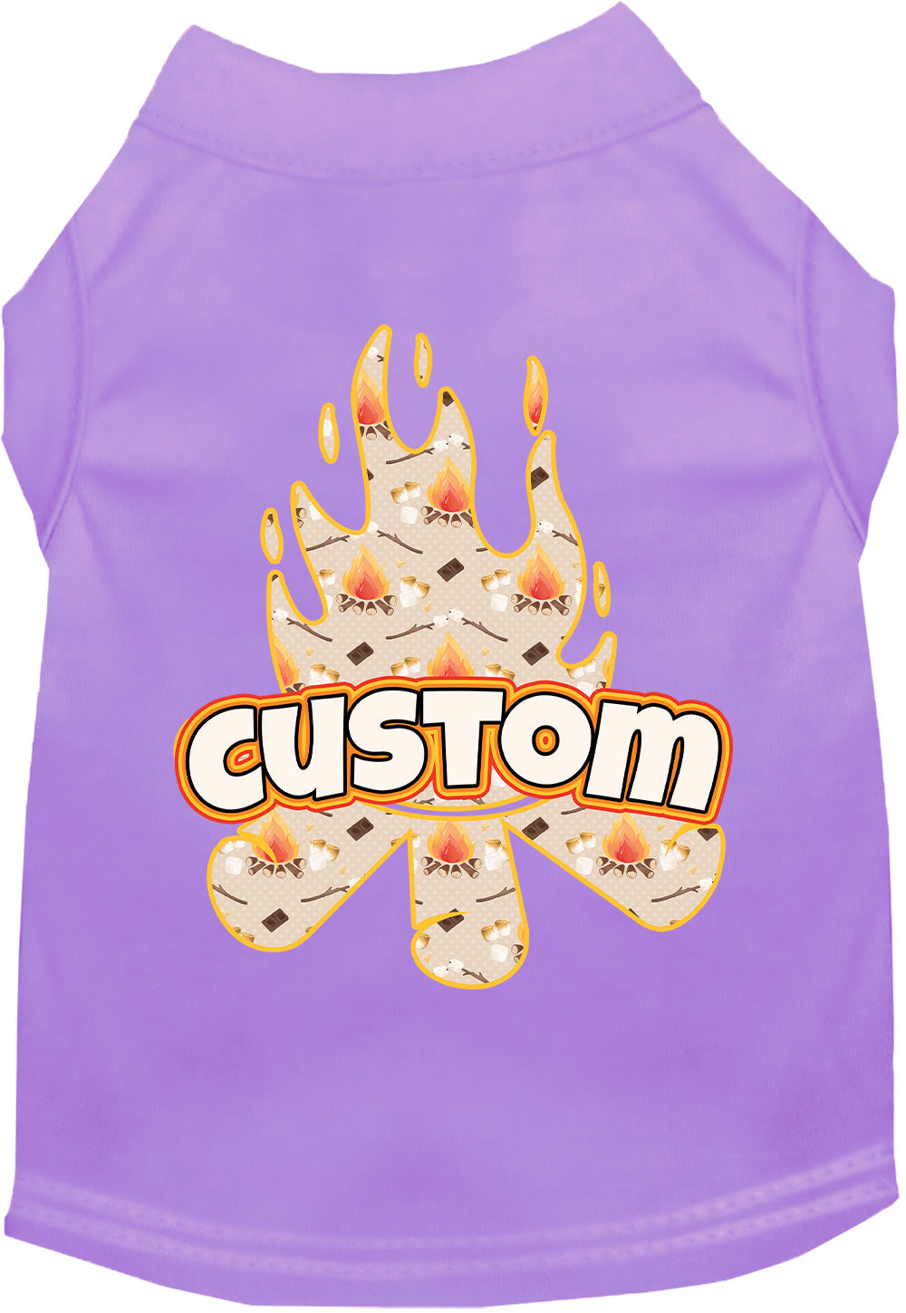 Custom Around the Campfire Pet Shirt
