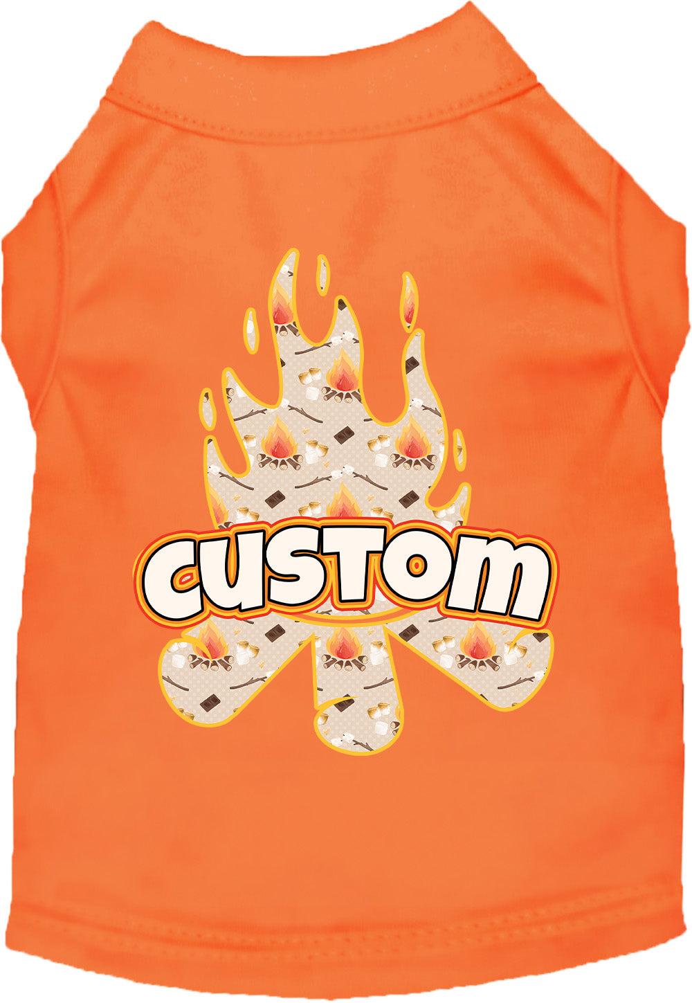 Custom Around the Campfire Pet Shirt