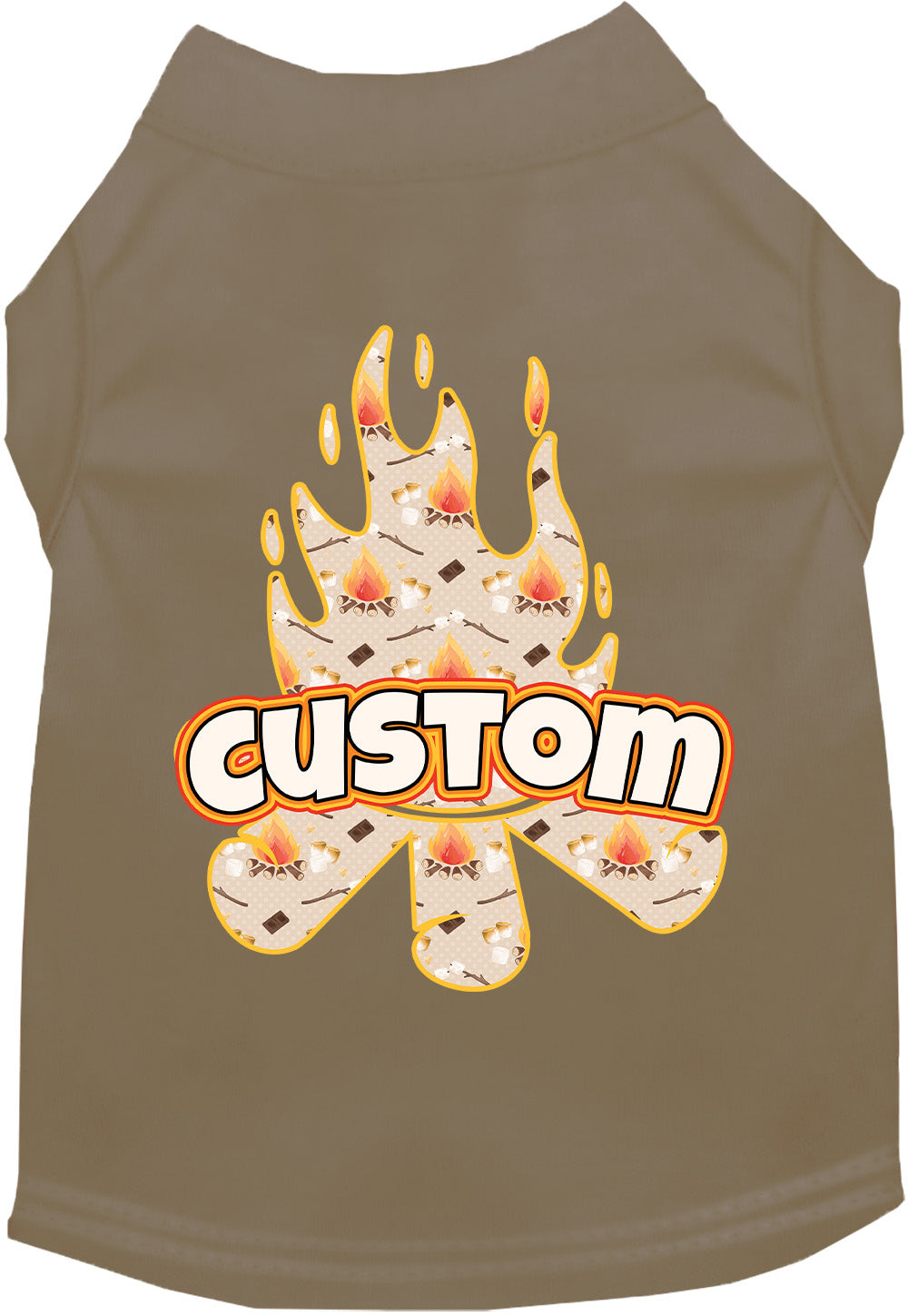 Custom Around the Campfire Pet Shirt