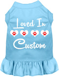 Custom Loved In Pet Dress