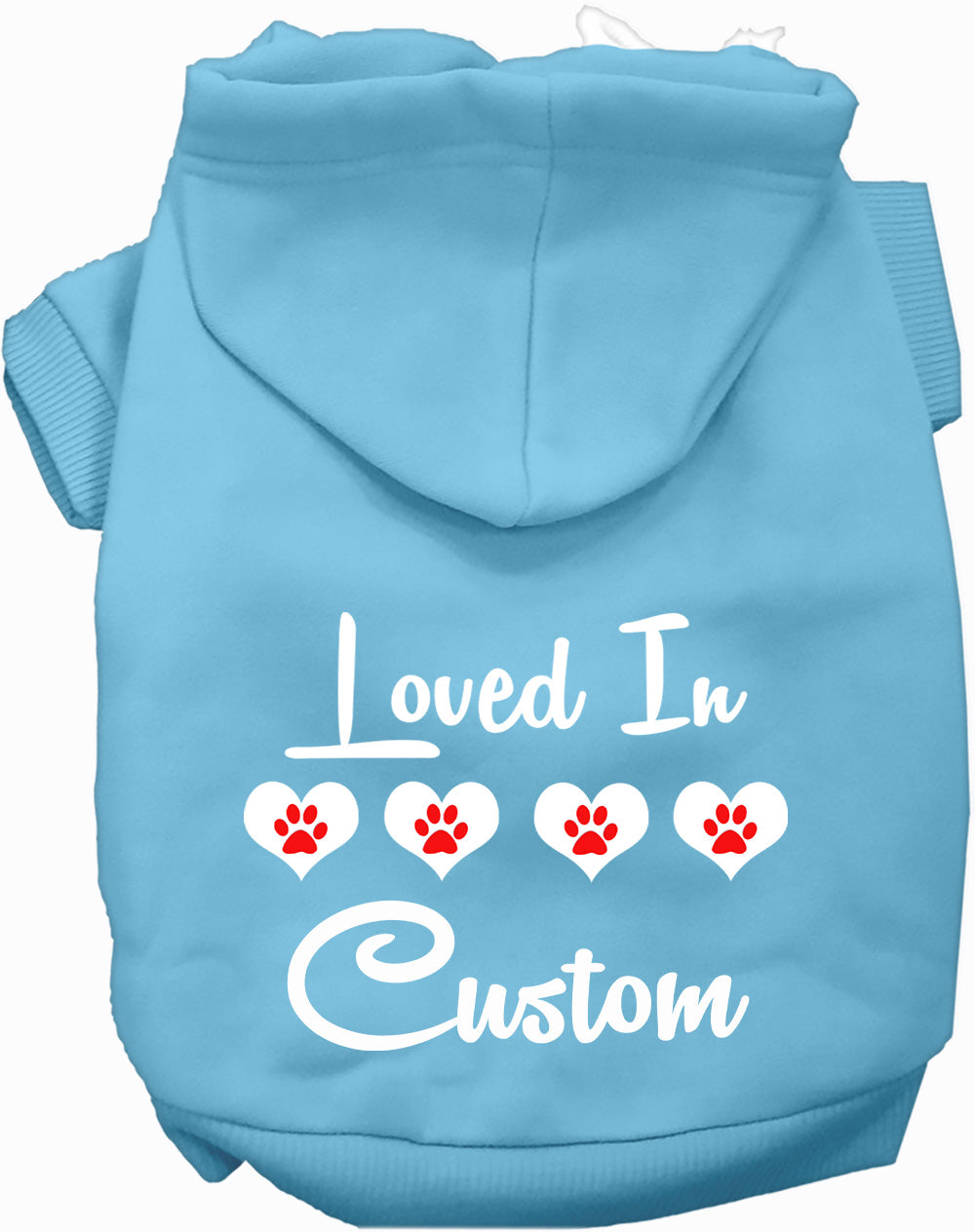 Custom Loved In Pet Hoodie
