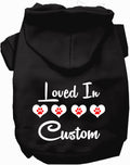 Custom Loved In Pet Hoodie