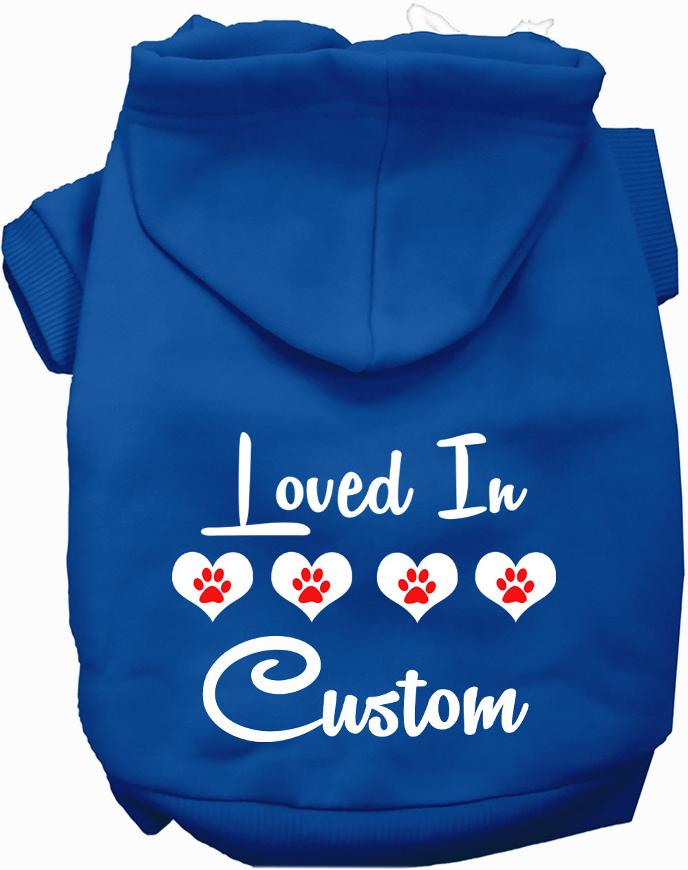 Custom Loved In Pet Hoodie