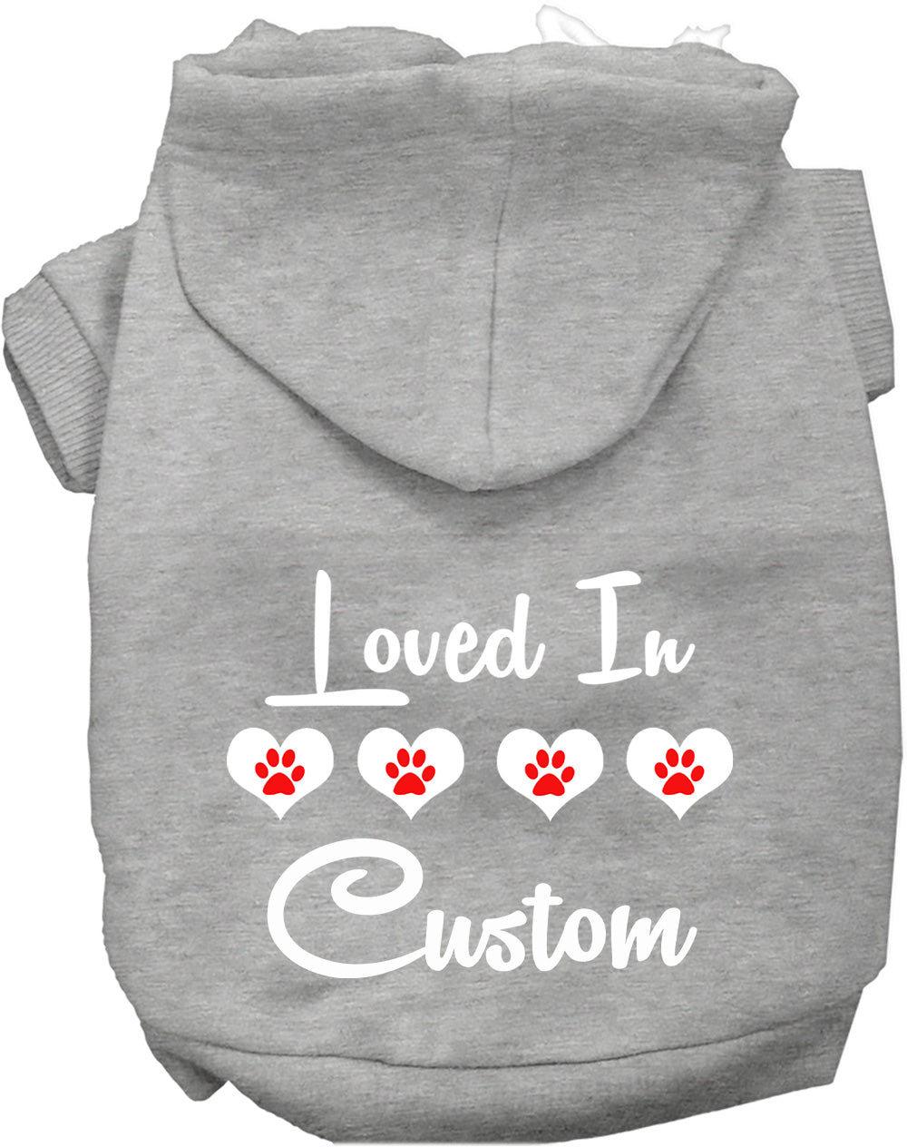 Custom Loved In Pet Hoodie