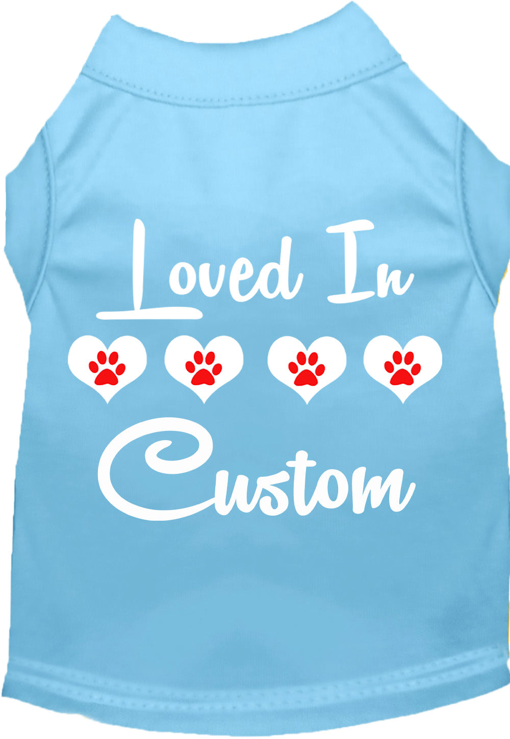 Custom Loved In Pet Shirt