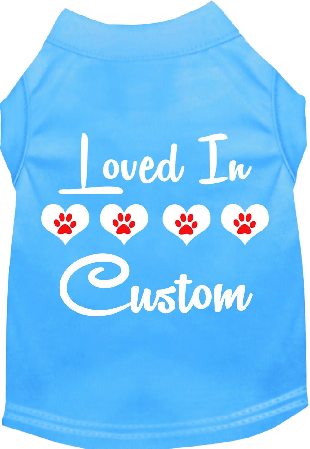 Custom Loved In Pet Shirt