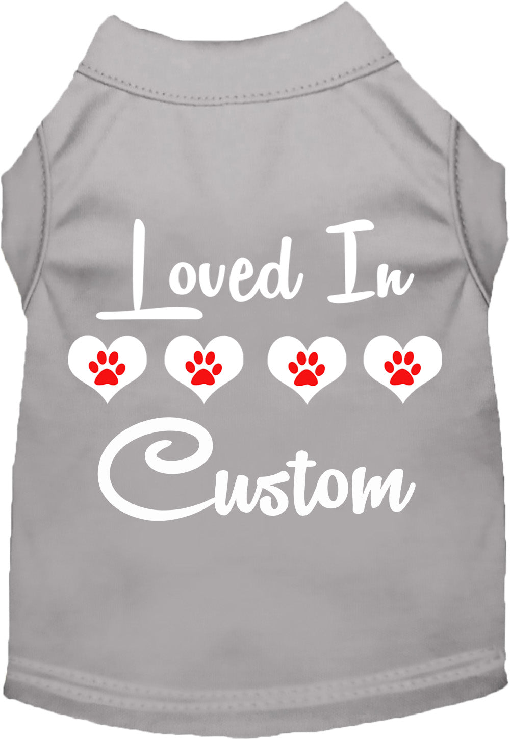 Custom Loved In Pet Shirt