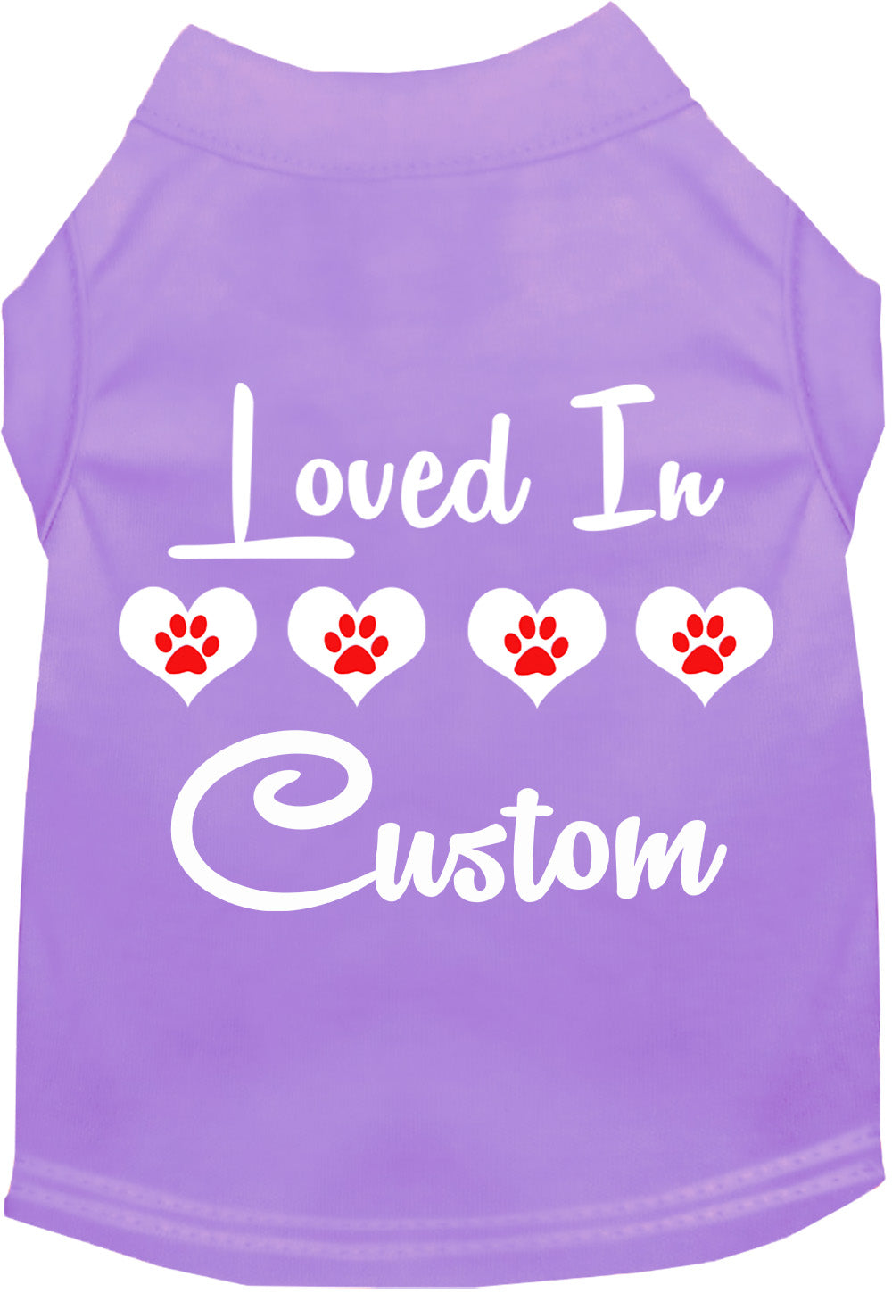 Custom Loved In Pet Shirt