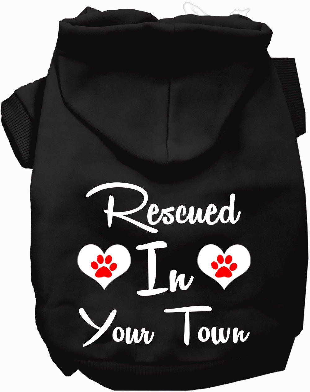 Custom Rescued In Pet Hoodie