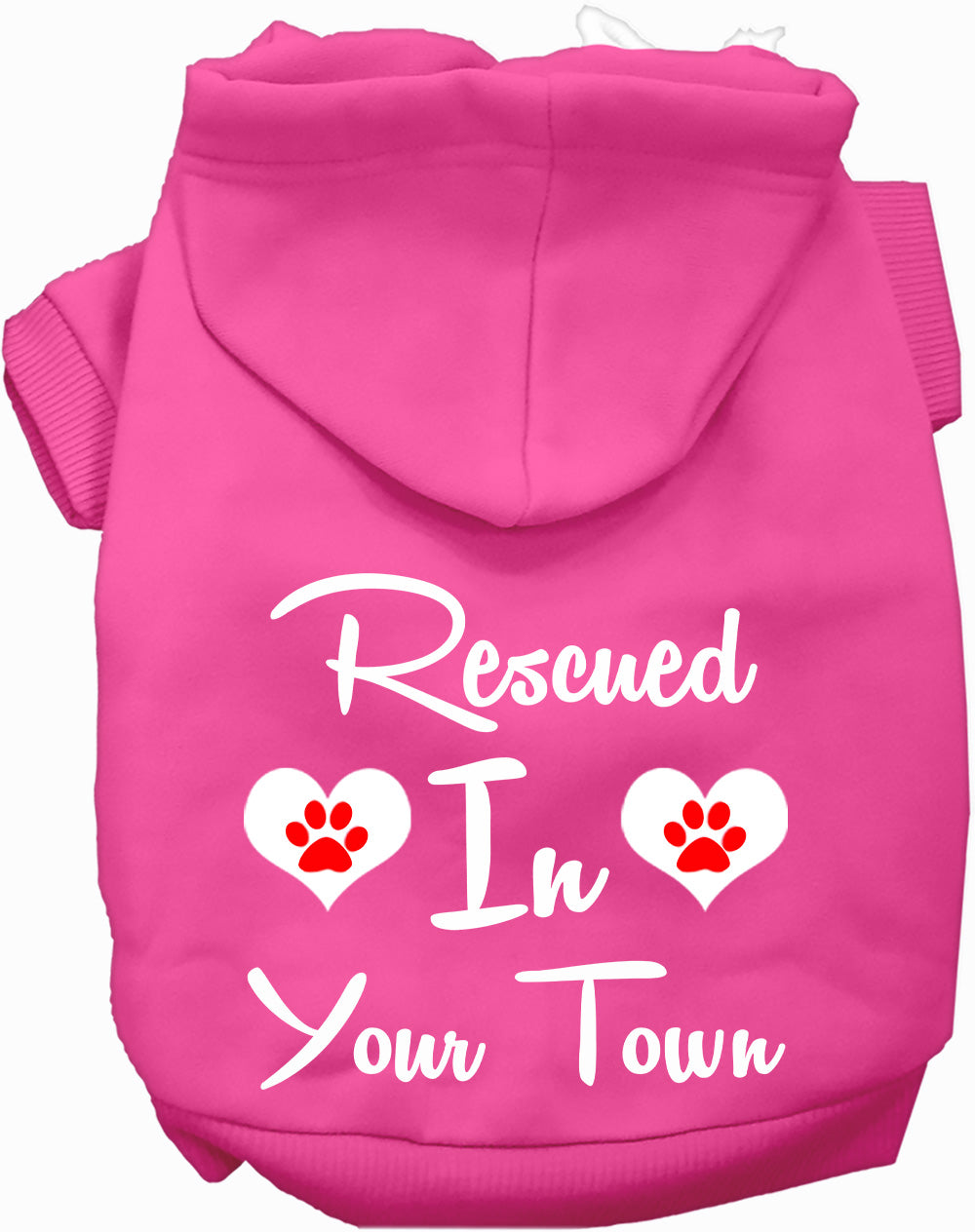 Custom Rescued In Pet Hoodie
