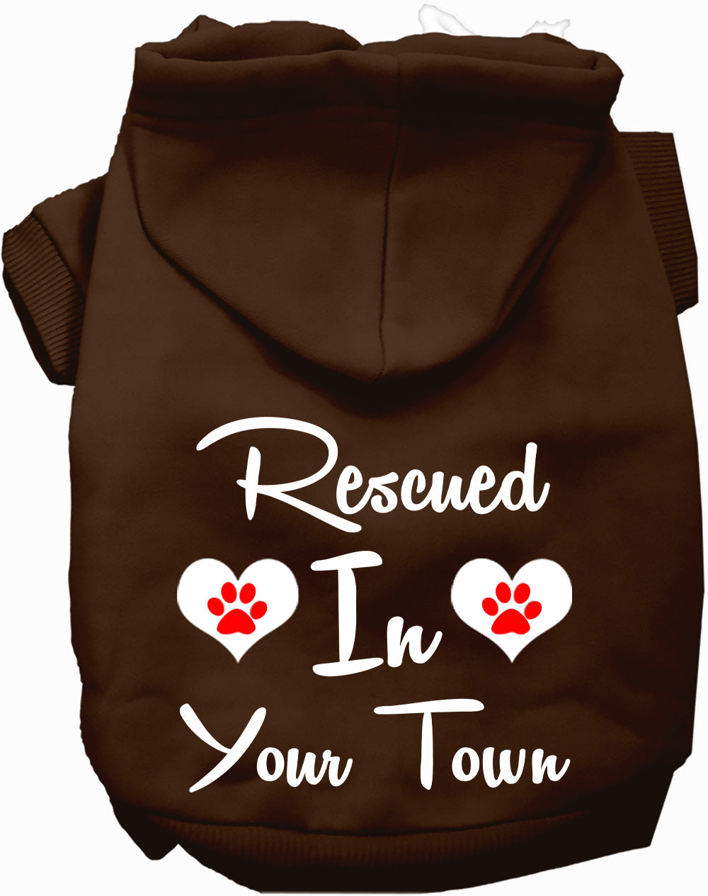 Custom Rescued In Pet Hoodie