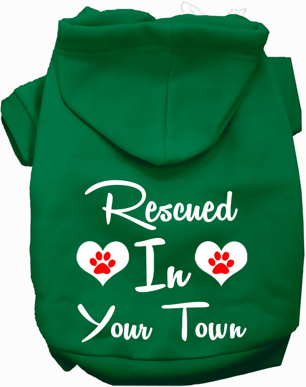 Custom Rescued In Pet Hoodie