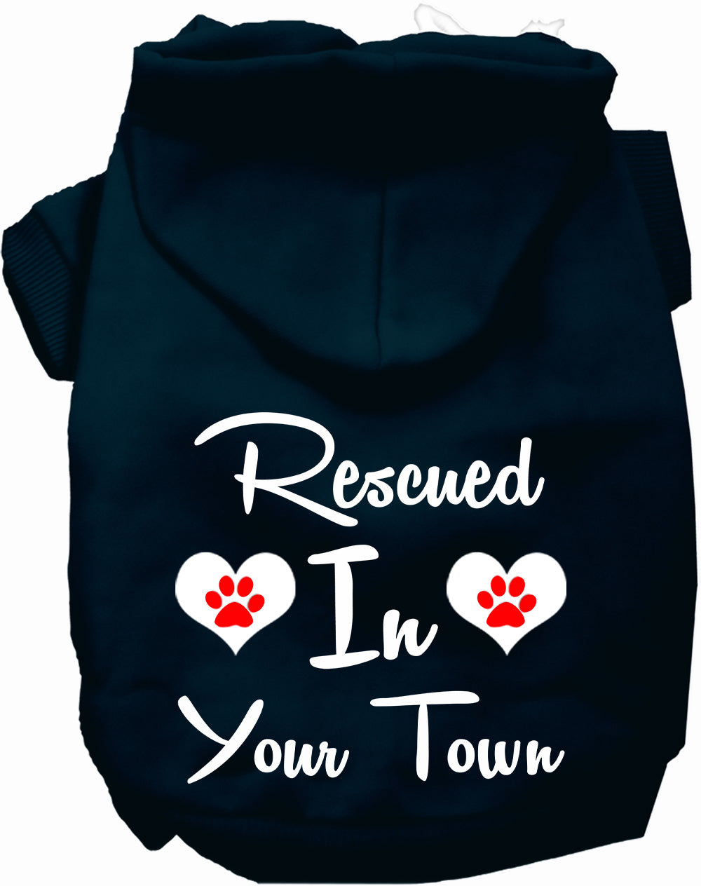 Custom Rescued In Pet Hoodie